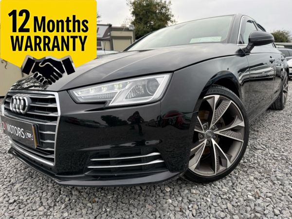 Audi A4 Saloon, Diesel, 2017, Black