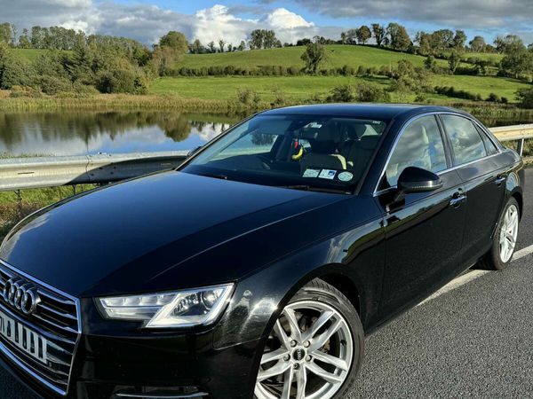 Audi A4 Saloon, Diesel, 2017, Black