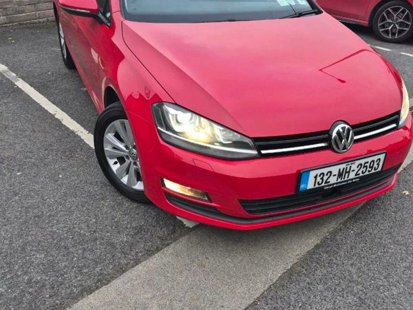 Volkswagen Golf Hatchback, Petrol, 2013, Red