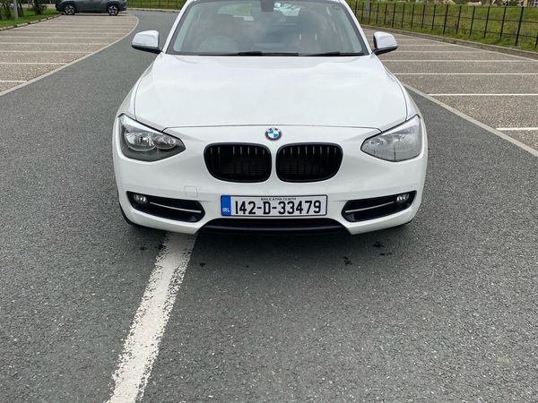 BMW 1-Series Hatchback, Petrol, 2014, White