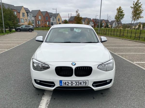 BMW 1-Series Hatchback, Petrol, 2014, White