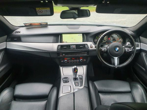 BMW 5-Series Saloon, Diesel, 2015, Silver