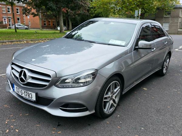 Mercedes-Benz E-Class Saloon, Diesel Hybrid, 2013, Silver