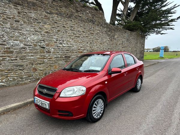 Chevrolet Aveo Saloon, Petrol, 2007, Red