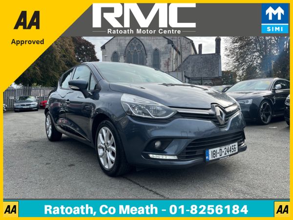 Renault Clio Hatchback, Petrol, 2018, Grey