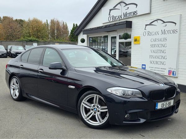 BMW 5-Series Saloon, Diesel, 2013, Black