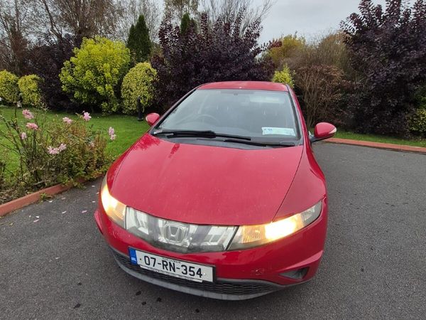 Honda Civic Hatchback, Petrol, 2007, Red