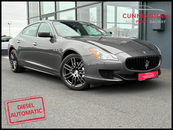 Maserati Quattroporte Saloon, Diesel, 2016, Grey