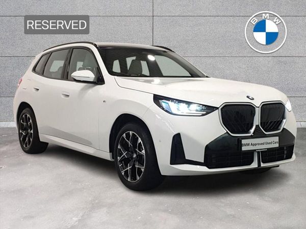 BMW X3 SUV, Petrol Plug-in Hybrid, 2025, White