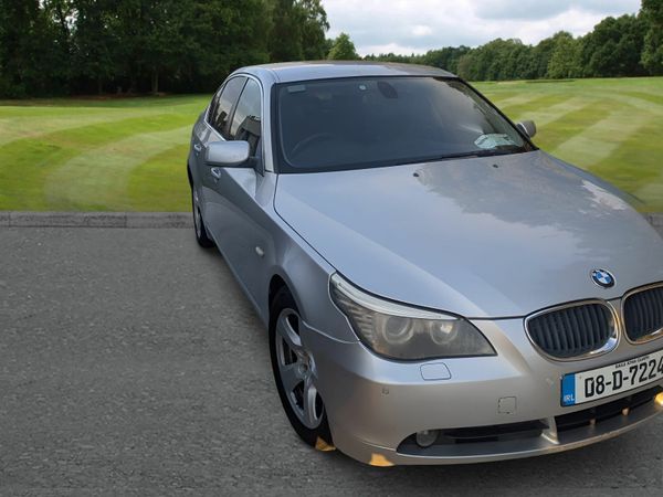 BMW 5-Series Saloon, Diesel, 2008, Silver