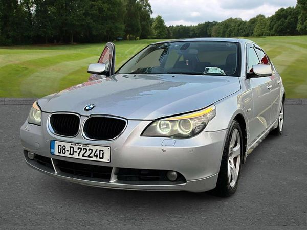 BMW 5-Series Saloon, Diesel, 2008, Silver