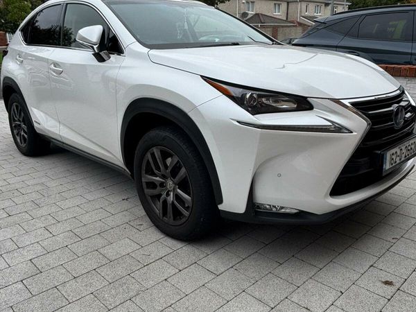 Lexus NX SUV, Petrol Hybrid, 2016, White