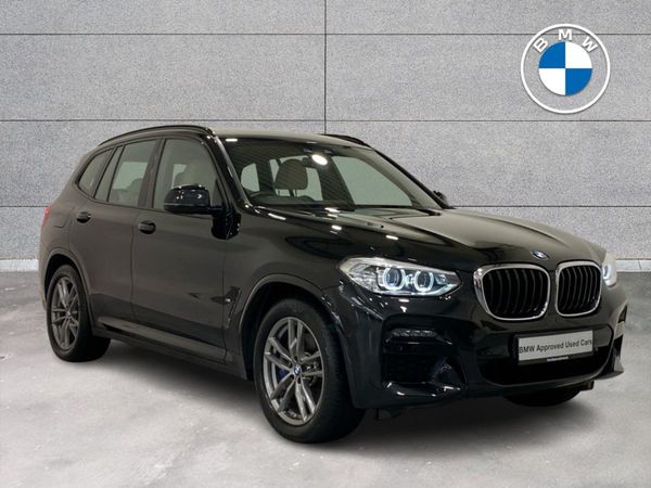 BMW X3 SUV, Petrol Plug-in Hybrid, 2021, Black