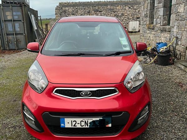 Kia Picanto Hatchback, Petrol, 2012, Red