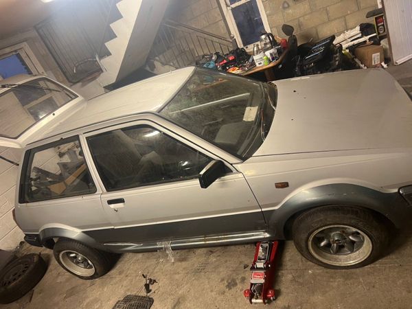 Toyota Starlet Hatchback, Petrol, 1990, Grey