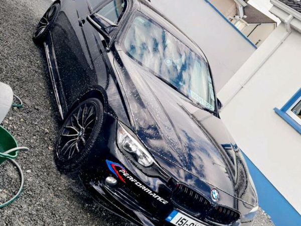 BMW 3-Series Saloon, Diesel, 2015, Black