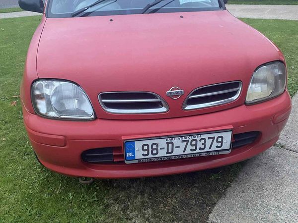 Nissan Micra Hatchback, Petrol, 1998, Red