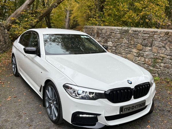 BMW 5-Series Saloon, Diesel, 2017, White