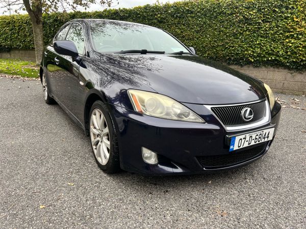 Lexus IS Saloon, Petrol, 2007, Blue