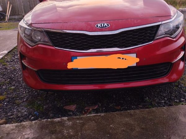 Kia Optima Saloon, Diesel, 2017, Red