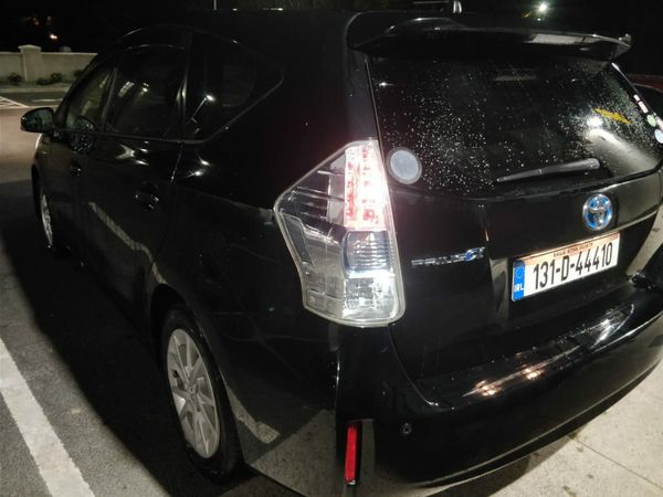 Toyota Prius MPV, Petrol Hybrid, 2013, Black