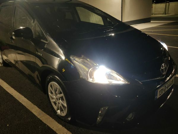 Toyota Prius MPV, Petrol Hybrid, 2013, Black