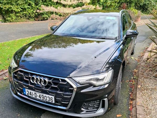 Audi A6 Estate, Petrol Plug-in Hybrid, 2024, Black