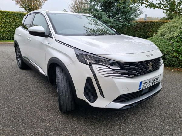 Peugeot 3008 MPV, Petrol Plug-in Hybrid, 2021, White