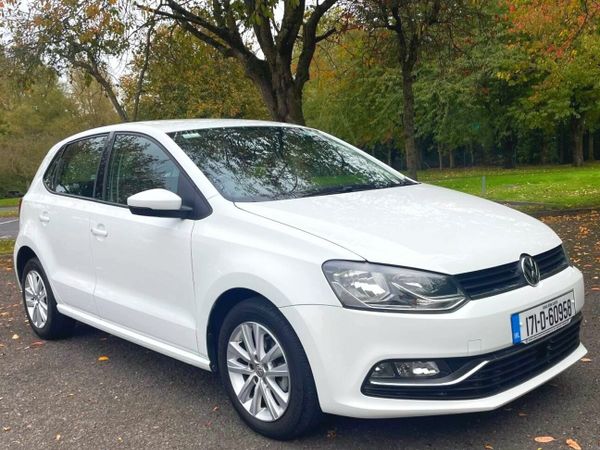 Volkswagen Polo Hatchback, Petrol, 2017, White
