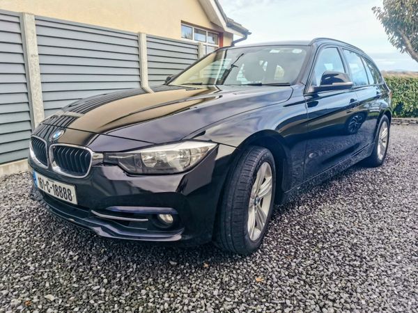 BMW 3-Series Estate, Diesel, 2016, Black