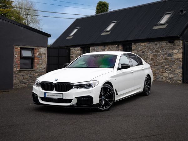 BMW 5-Series Saloon, Diesel, 2018, White