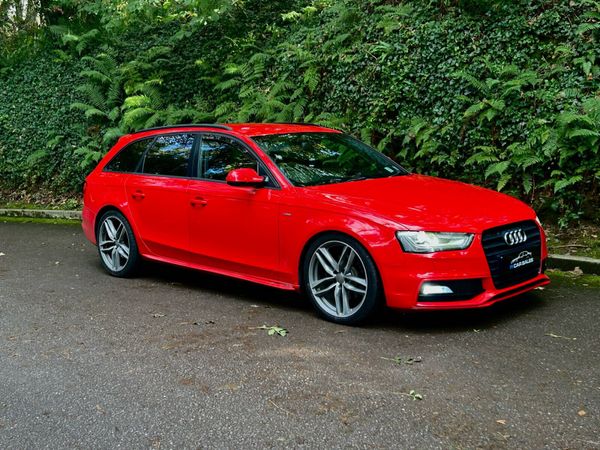 Audi A4 Estate, Diesel, 2013, Red