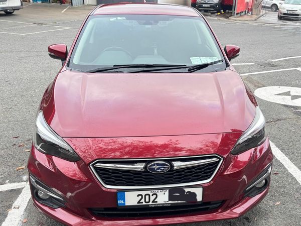 Subaru Impreza Hatchback, Petrol, 2020, Red