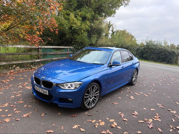 BMW 3-Series Saloon, Diesel, 2014, Blue