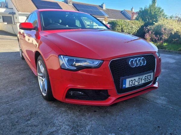Audi A5 Hatchback, Diesel, 2013, Red