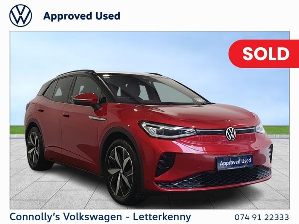 Volkswagen ID.4 Estate, Electric, 2022, Red