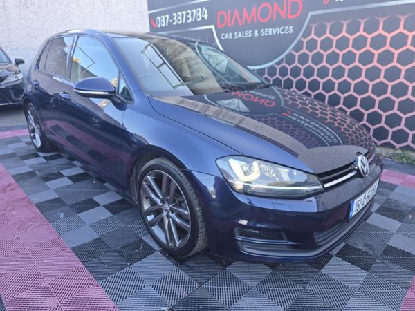 Volkswagen Golf Hatchback, Petrol, 2015, Blue