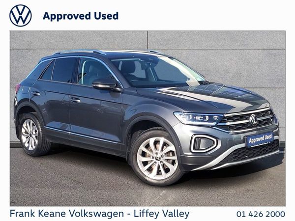 Volkswagen T-Roc SUV, Petrol, 2022, Grey