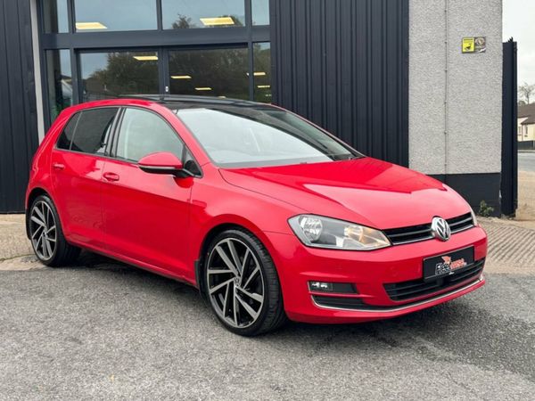 Volkswagen Golf Hatchback, Diesel, 2014, Red