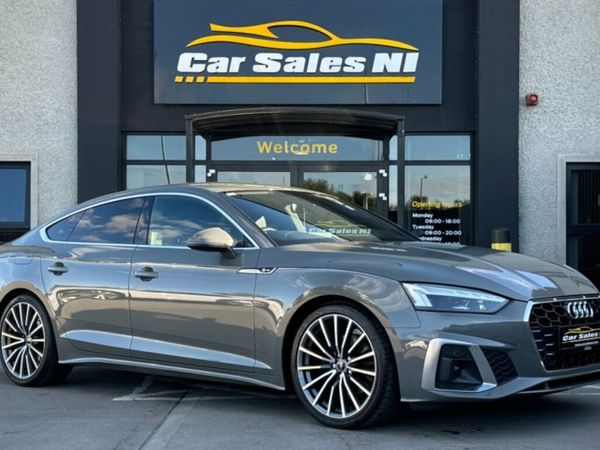 Audi A5 Hatchback, Diesel Hybrid, 2022, Grey
