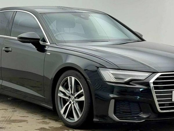 Audi A6 Saloon, Diesel Hybrid, 2019, Black