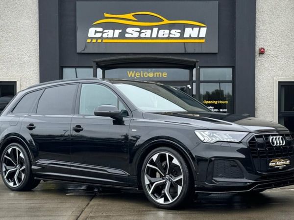 Audi Q7 SUV, Diesel Hybrid, 2022, Black