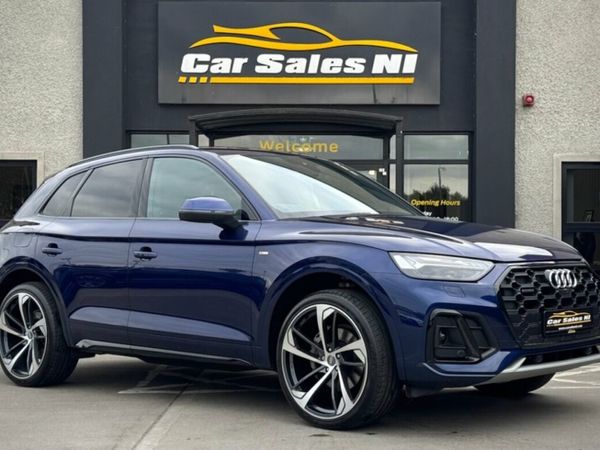 Audi Q5 SUV, Diesel Hybrid, 2023, Blue