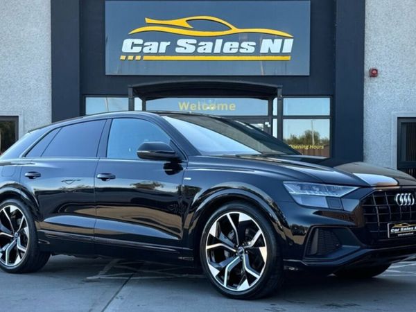Audi Q8 SUV, Diesel Hybrid, 2023, Black