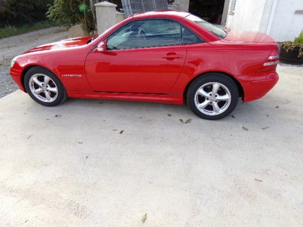 Mercedes-Benz 200 Coupe, Petrol, 2001, Red
