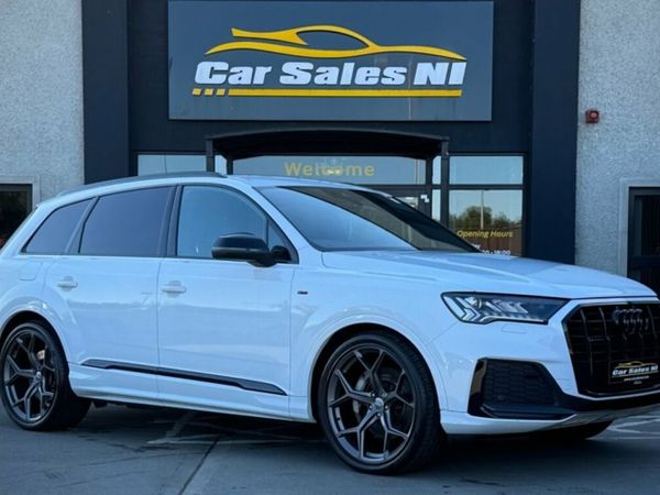 Audi Q7 SUV, Diesel Hybrid, 2021, White