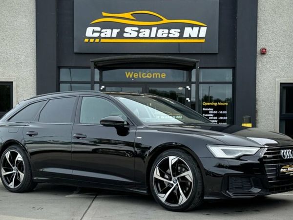 Audi A6 Estate, Diesel Hybrid, 2022, Black