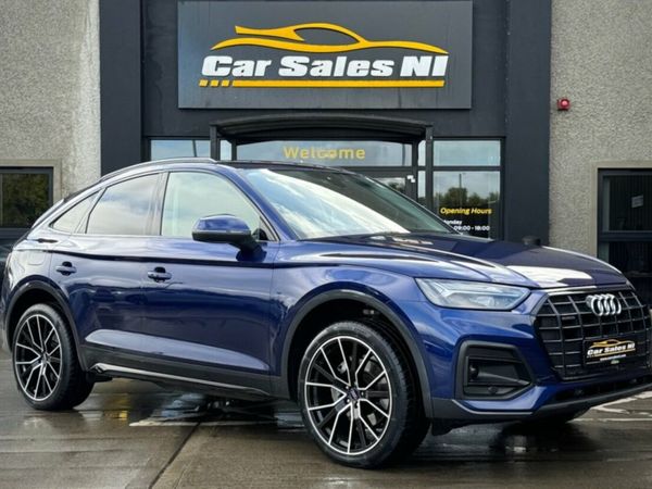 Audi Q5 SUV, Diesel Hybrid, 2023, Blue