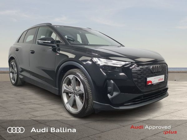 Audi Q4 e-tron SUV, Electric, 2024, Black