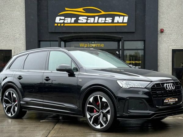 Audi Q7 SUV, Diesel Hybrid, 2021, Black